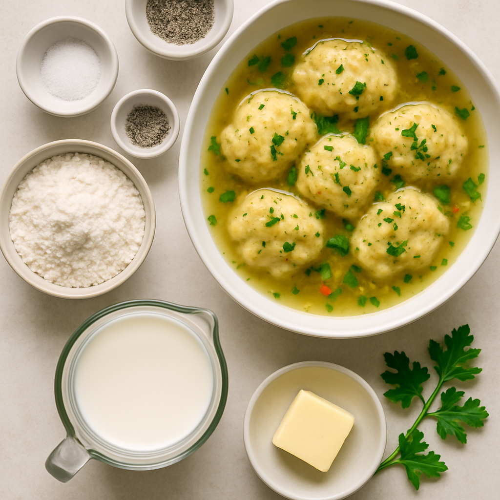 Fluffy Drop Dumplings for Soup