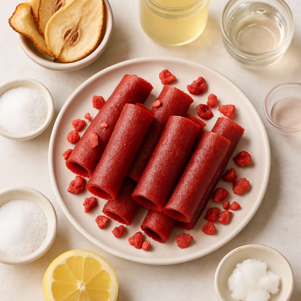 Strawberry Fruit Roll-Ups