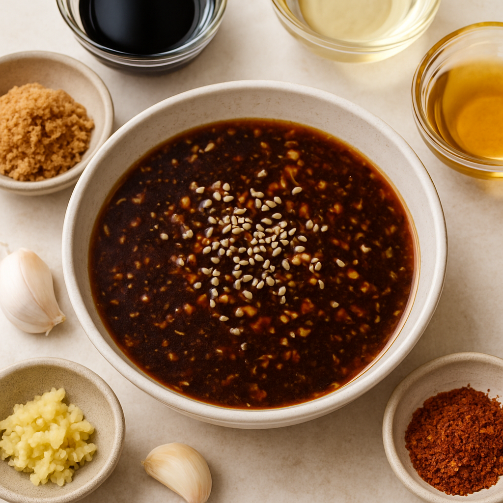 Sweet Soy Sauce for Korean Fried Chicken