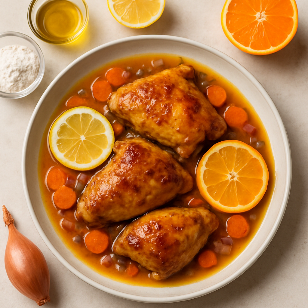 Sticky Citrus Chicken