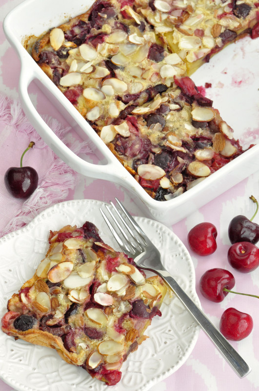 Panqueque Esponjoso de Cereza