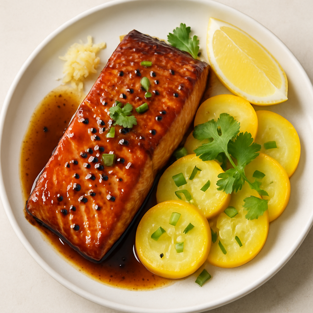 Ginger Tamari Salmon