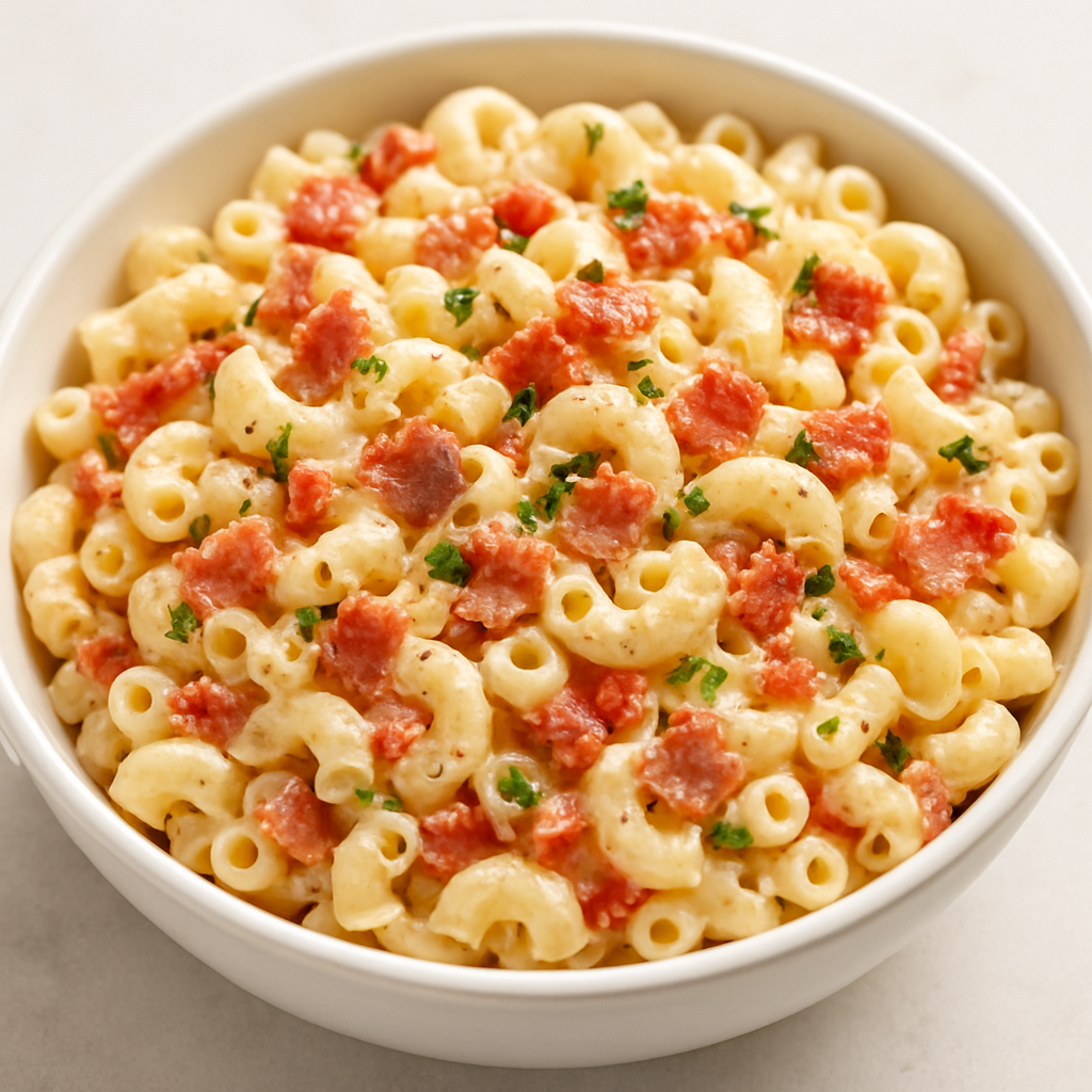 Bacon Parmesan Pasta Salad