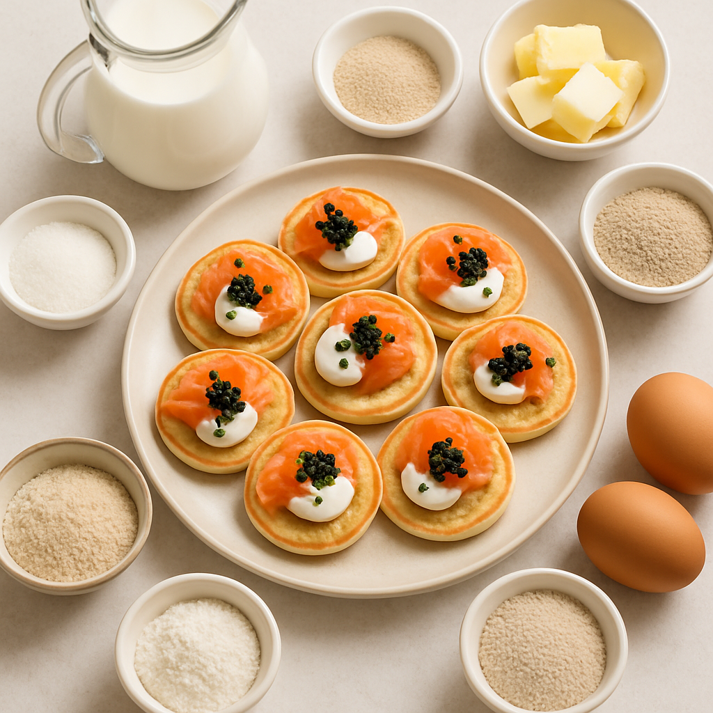 Cocktail Blinis
