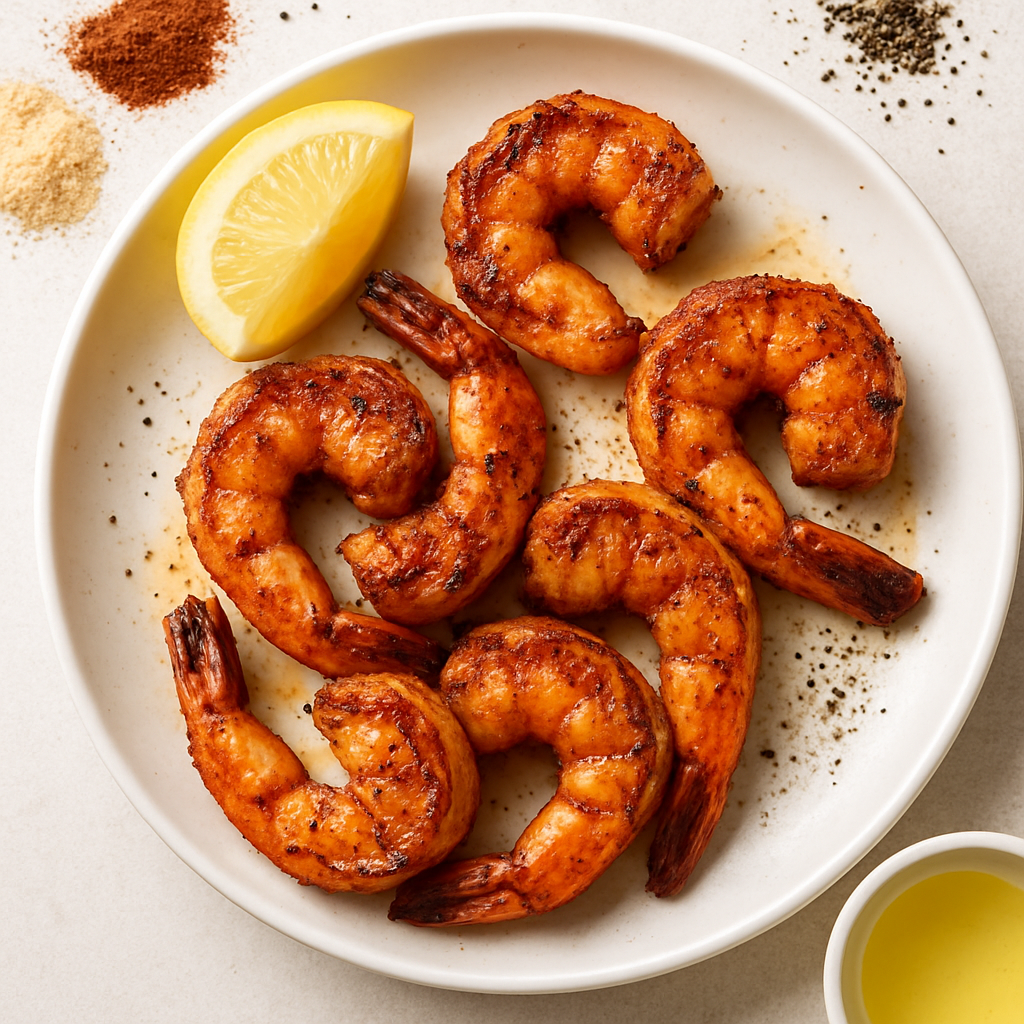 5-Spice Cajun Shrimp