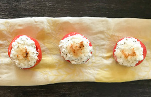 Tomates y Queso a la Parrilla