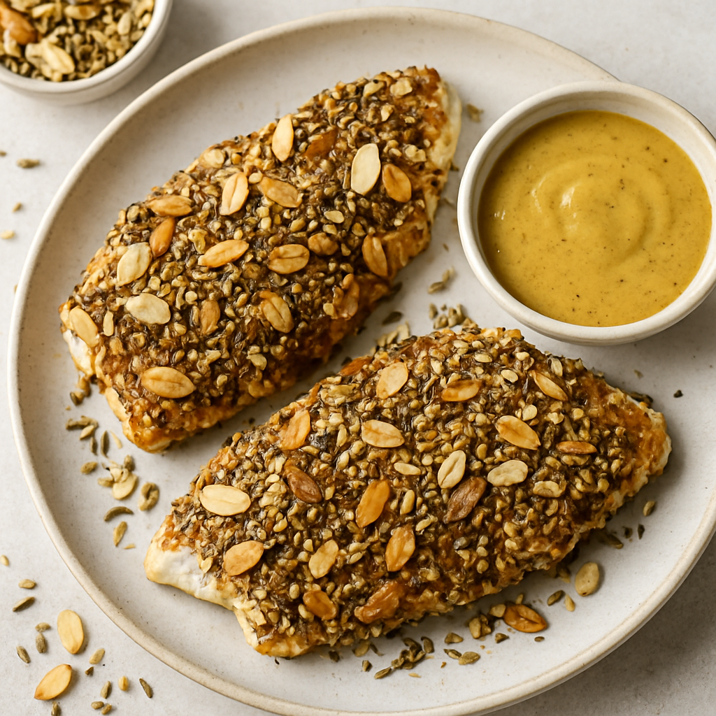 Nut-and-Seed-Crusted Fish Fillets