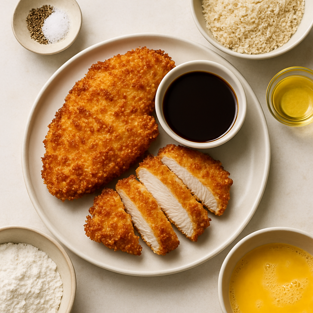 Air-Fryer Chicken Katsu