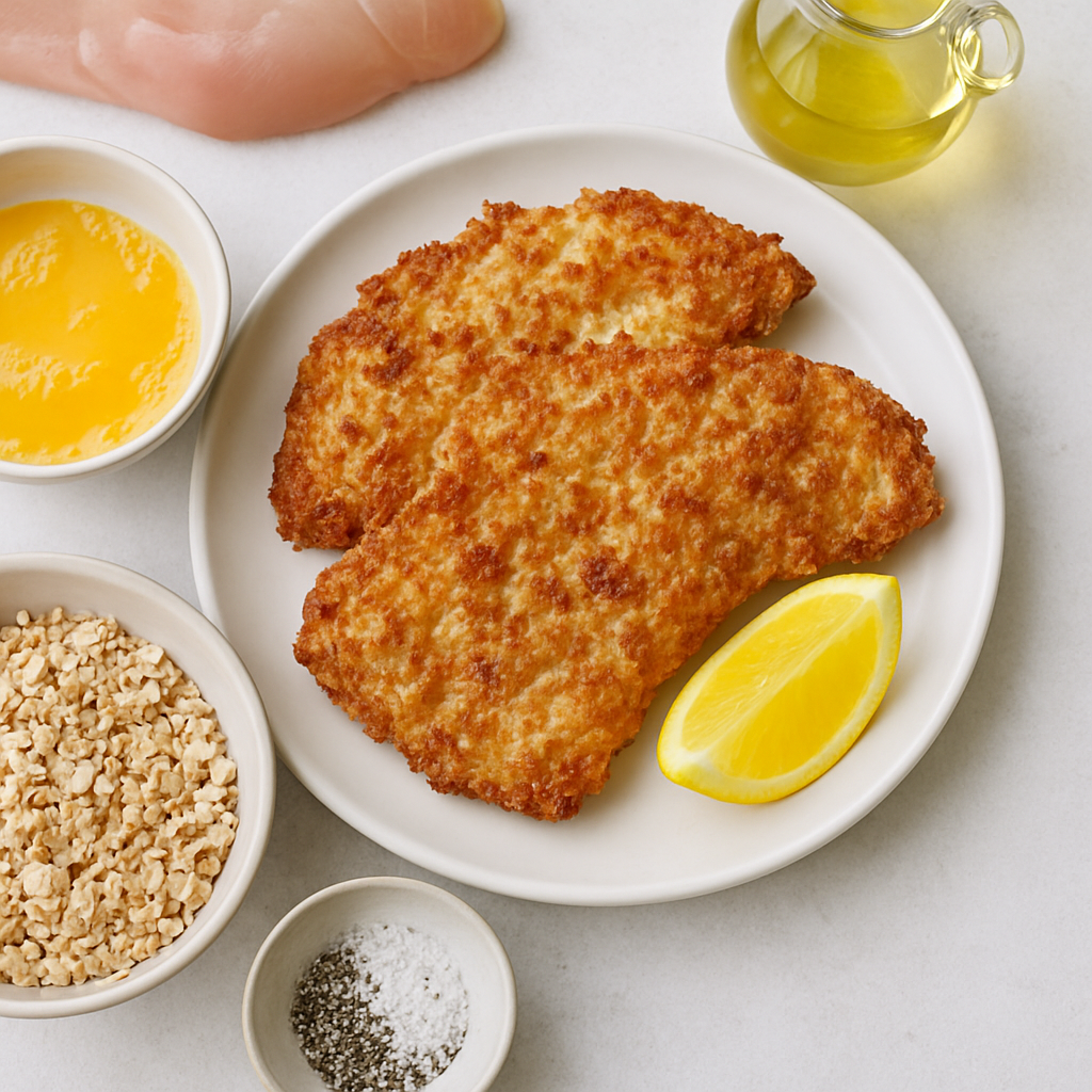 Matzo-Crusted Chicken Cutlets