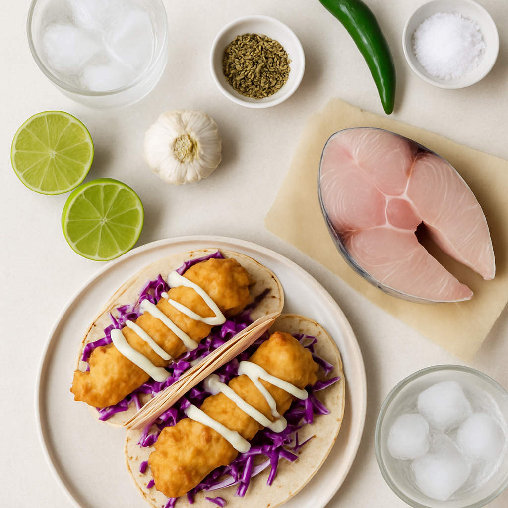 Baja-Style Tempura Fish Tacos