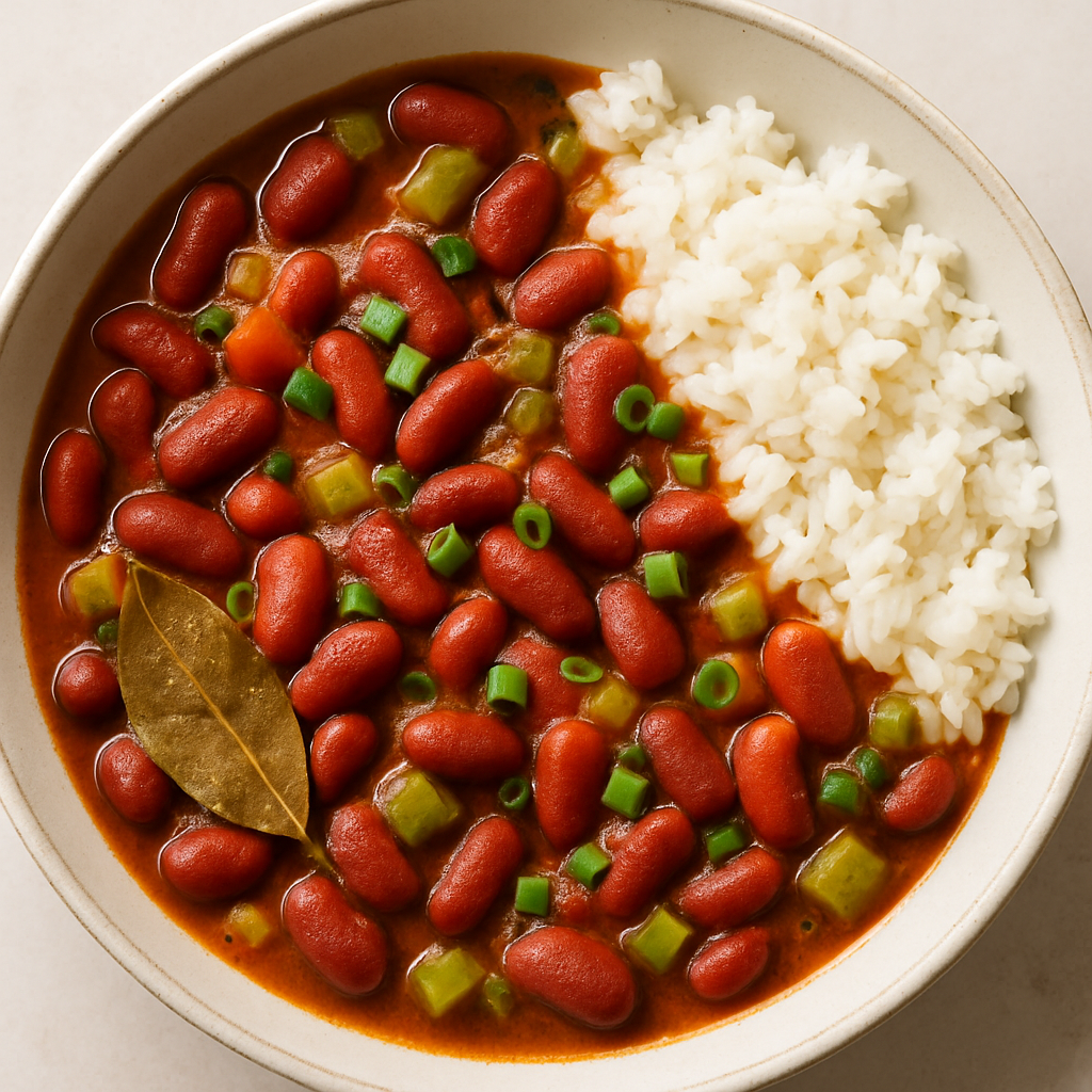 Smoky, Spicy Creole Red Beans and Rice