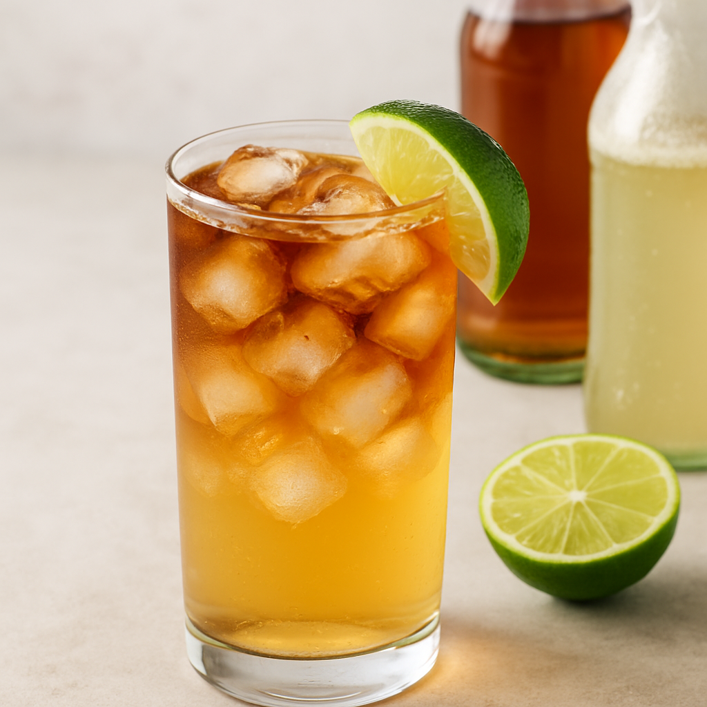 Cóctel Dark and Stormy