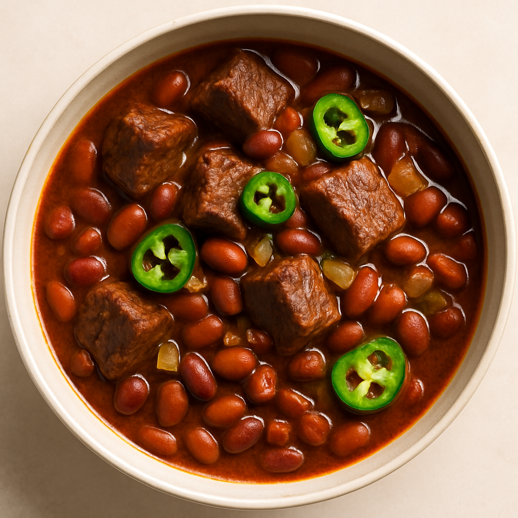 Chili de Carne y Frijoles