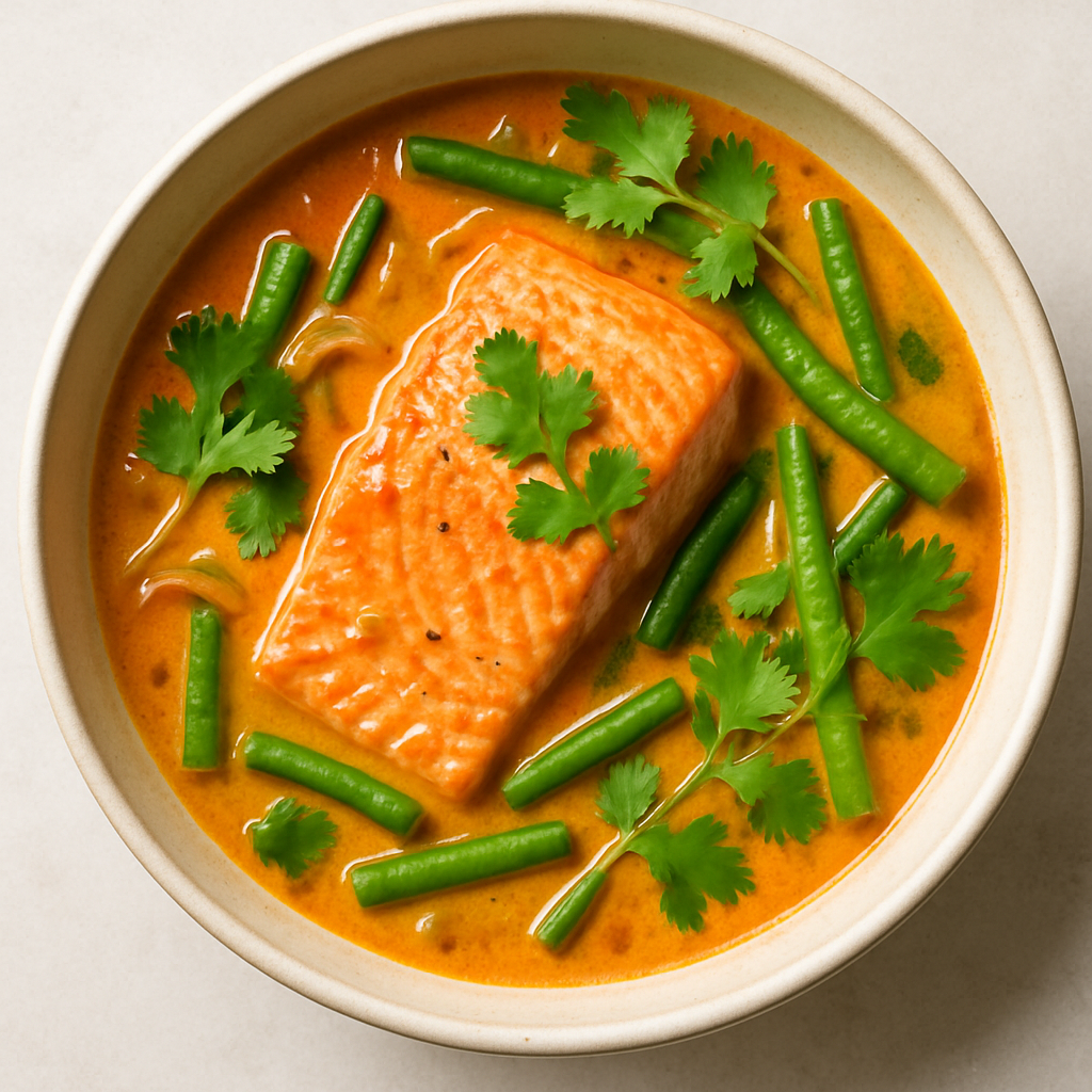 Red Thai Salmon Curry