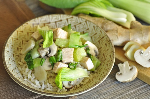 Vegetable and Turkey Stir Fry