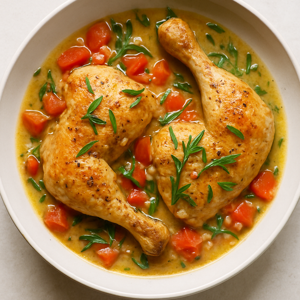 French In A Flash: Tarragon Chicken