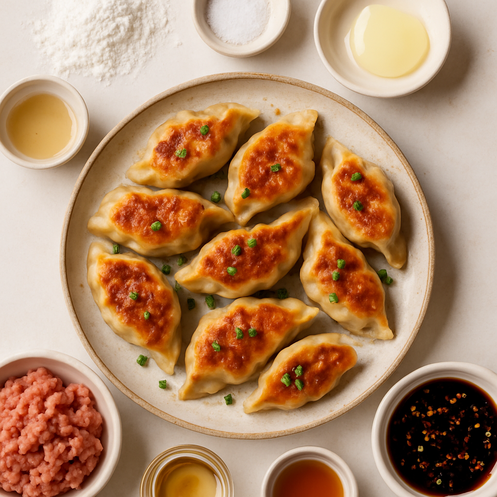 Empanadillas de Carne de Res Picante Fritas en Sartén