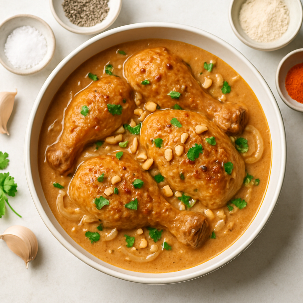 African Chicken in Peanut Sauce