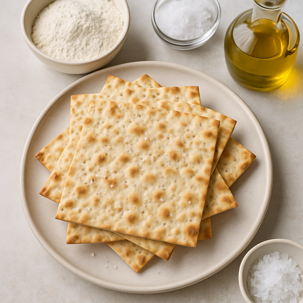 Homemade Matzo