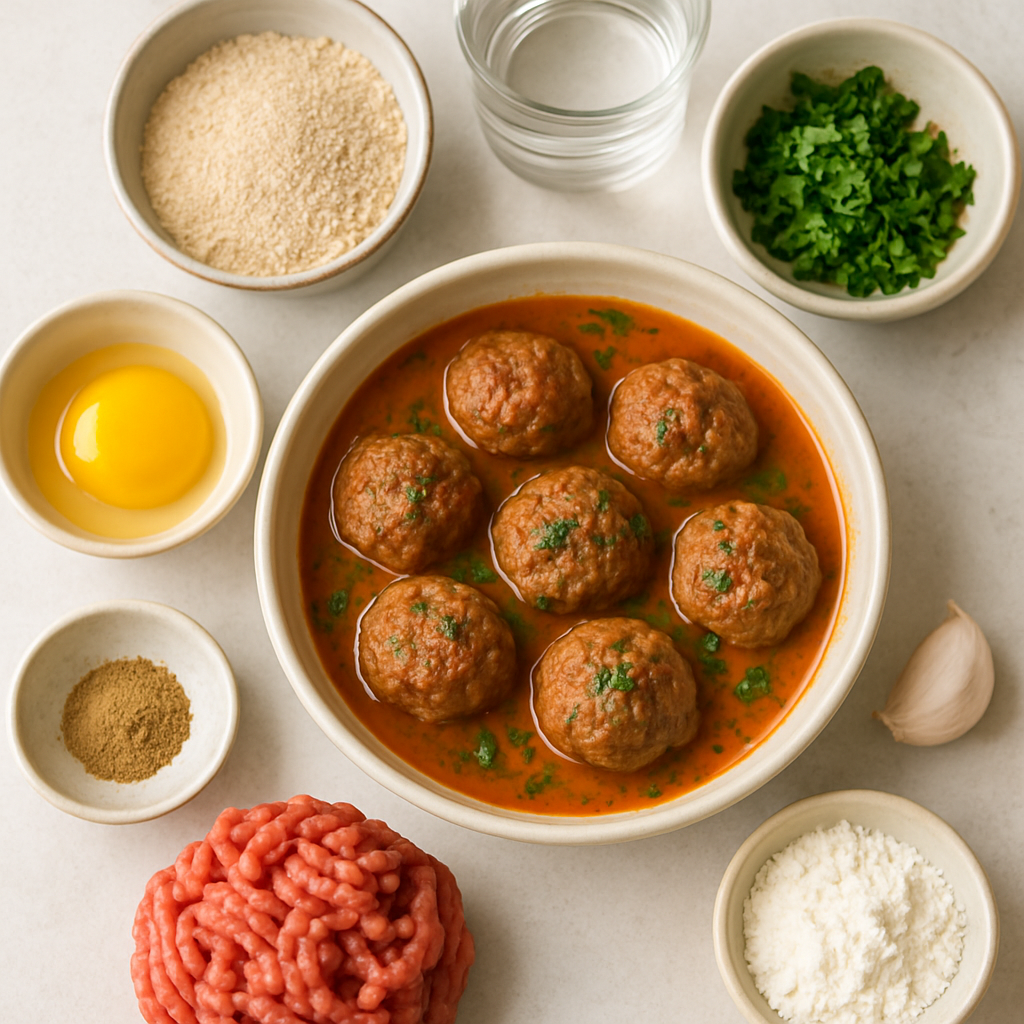 Ćufte – Bosnian Style Meatballs