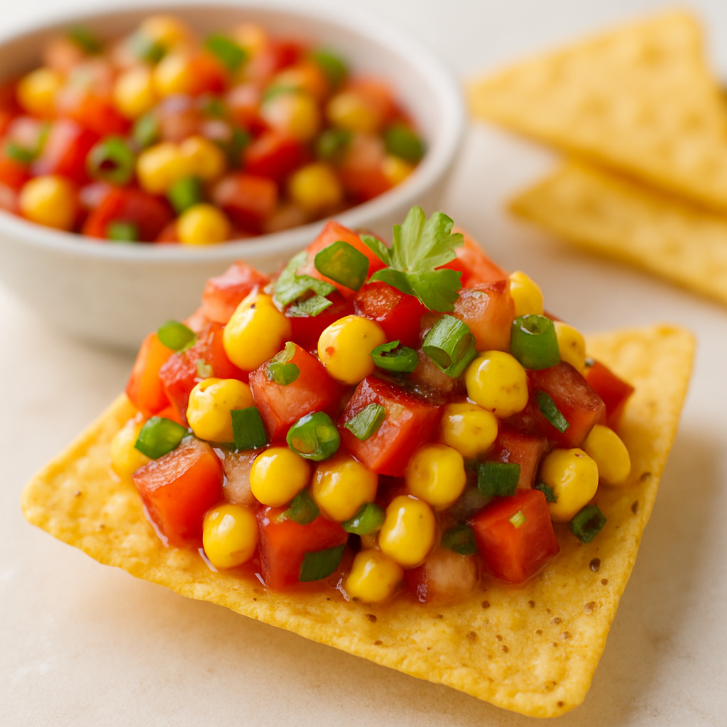 Salsa Picante de Tomate y Maíz
