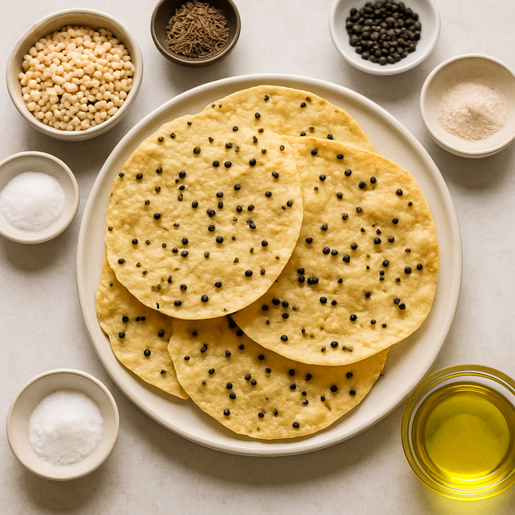 Pepper Poppadoms