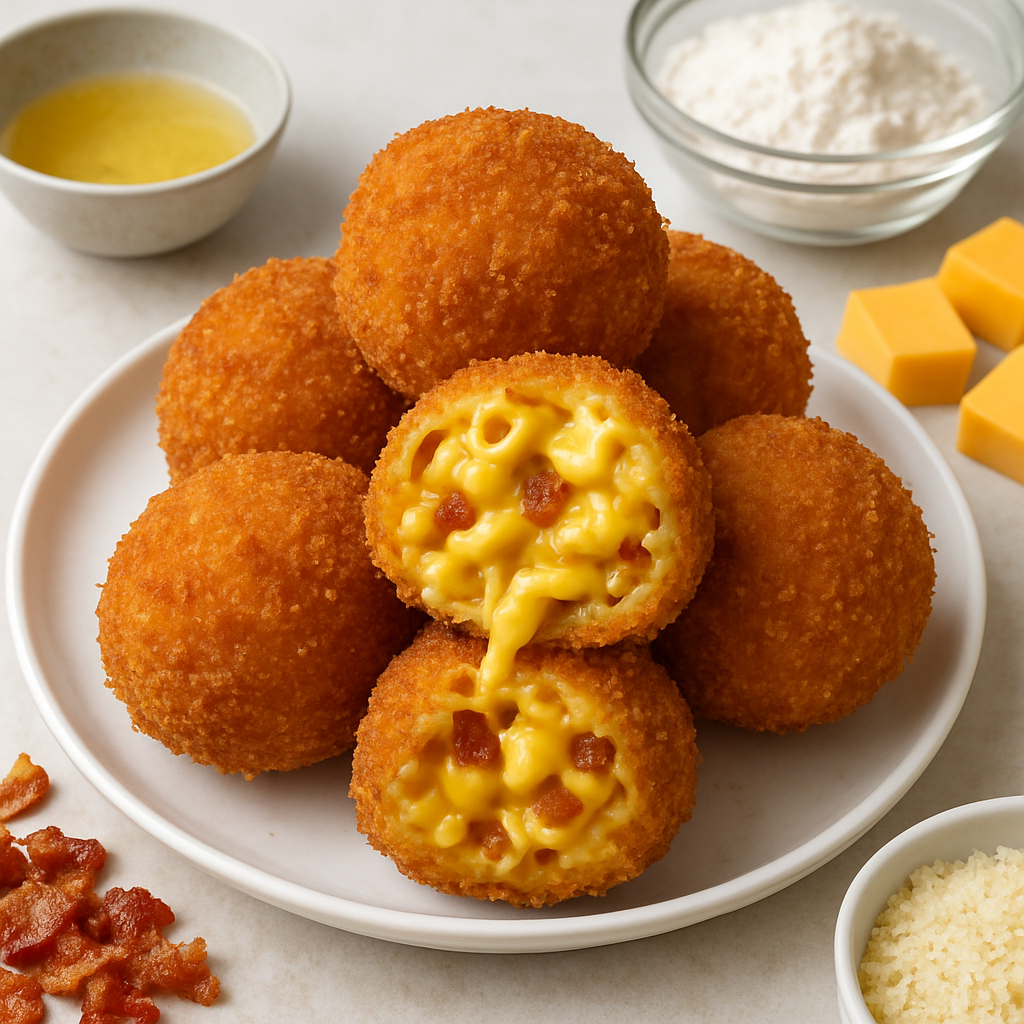 Mac and Cheese Bombs