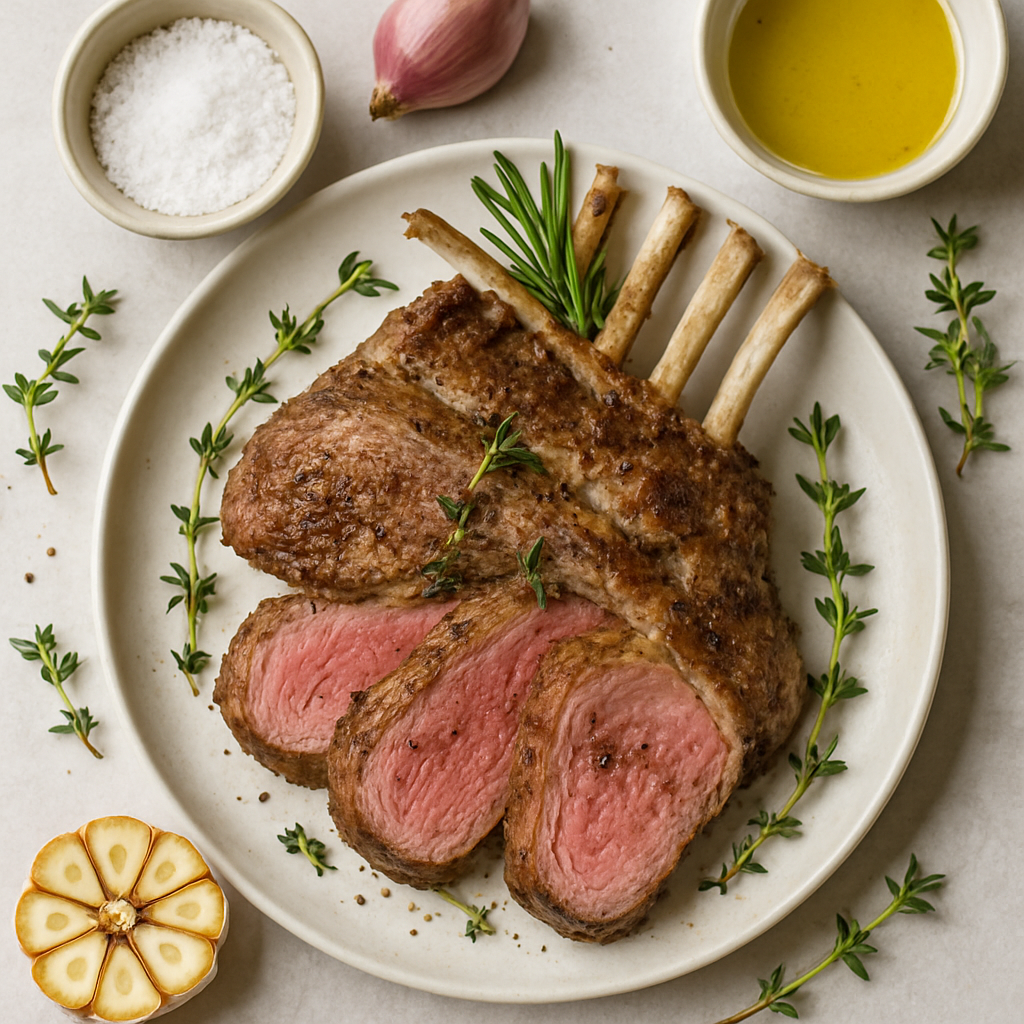 Costilla de Cordero Cocinada al Vacío