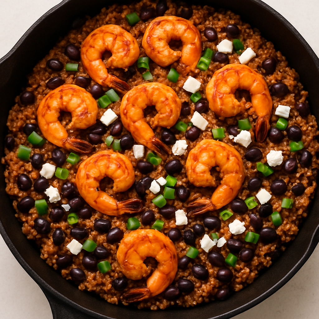 Southwestern Shrimp Quinoa
