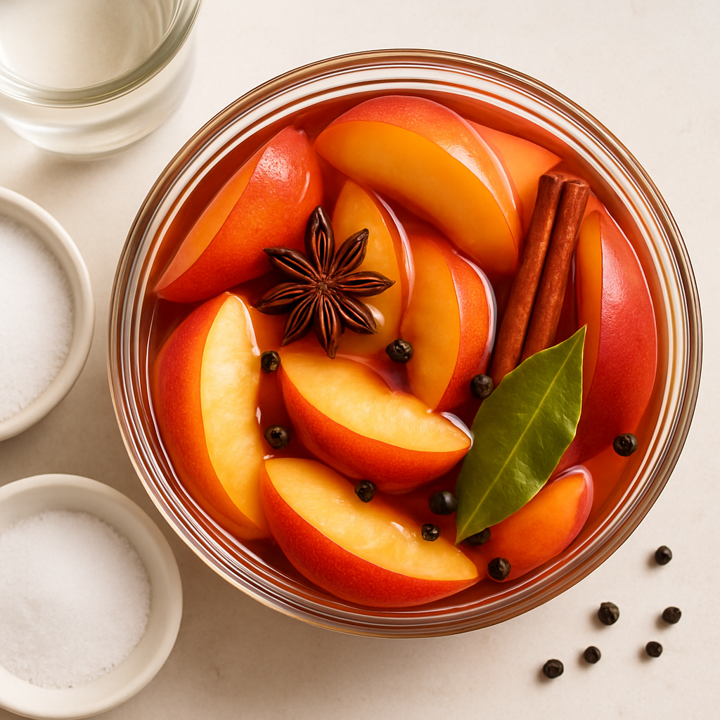 Pickled Nectarines