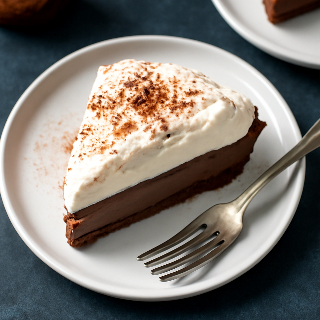 French Silk Brownie Pie