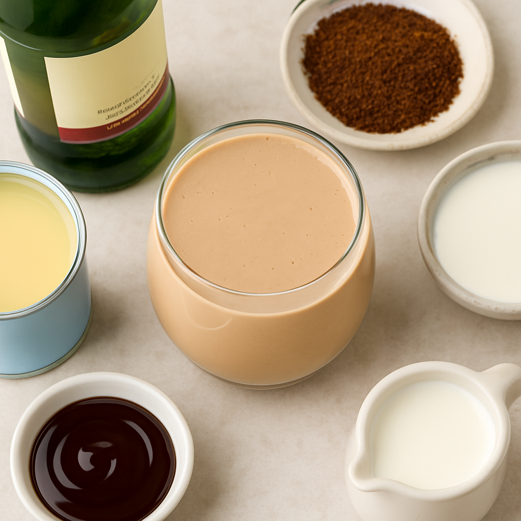 Homemade Irish Cream Liqueur