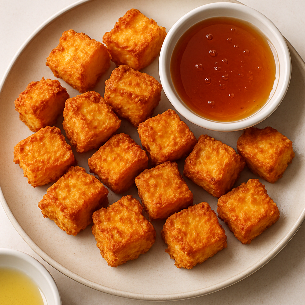 Crispy Air Fryer Halloumi Bites