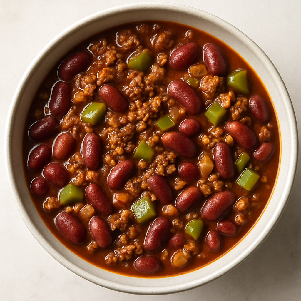 Beef Chili with Beans