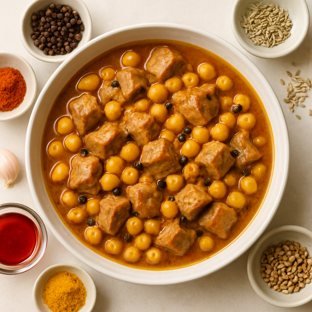 Pork & Chickpea Curry