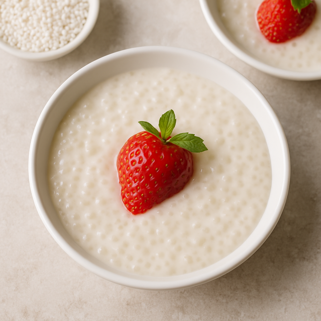Budín de Tapioca con Coco
