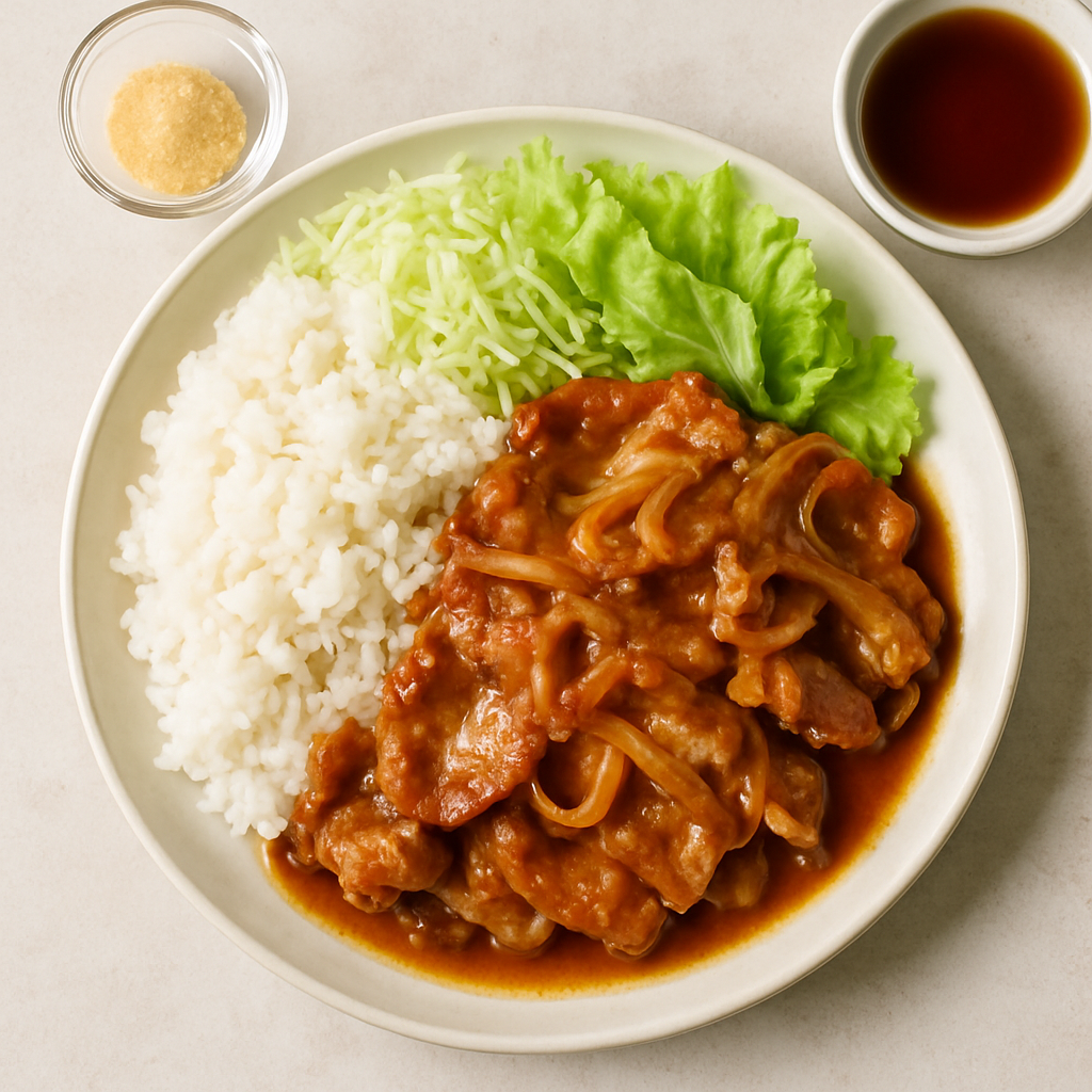 Japanese Ginger Pork (Shogayaki)