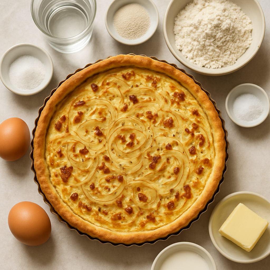 Brunch del Domingo: Zwiebelkuchen