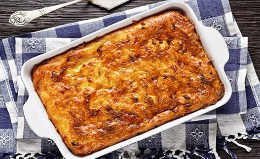 Kugel de Harina de Matzo