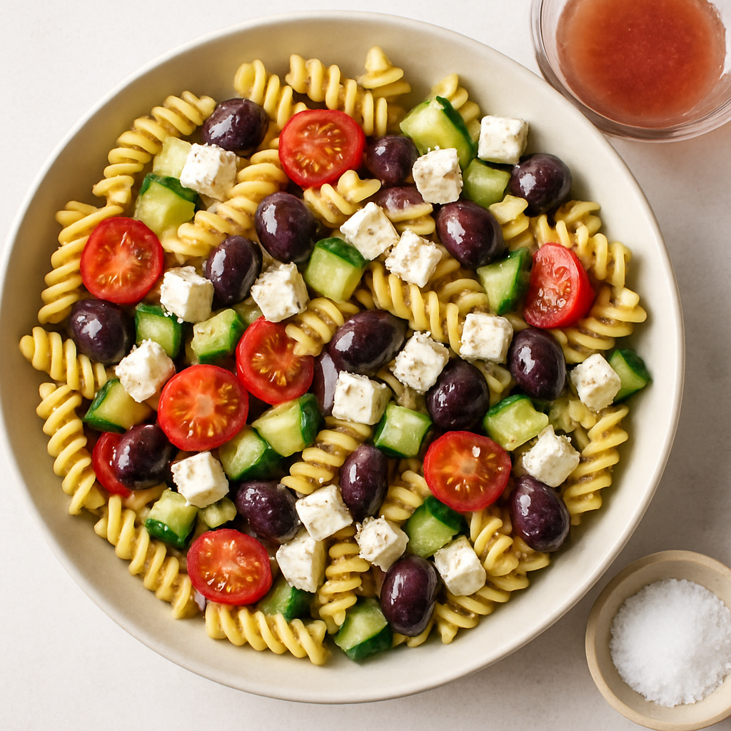 Ensalada de Pasta Griega