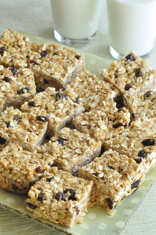Peanut Butter Cereal Bars