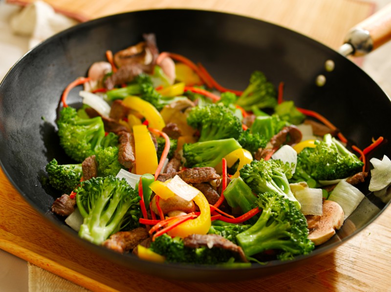 Carne de Res y Verduras Salteadas
