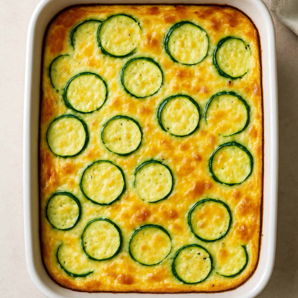 Quiche de Calabacín sin Corteza