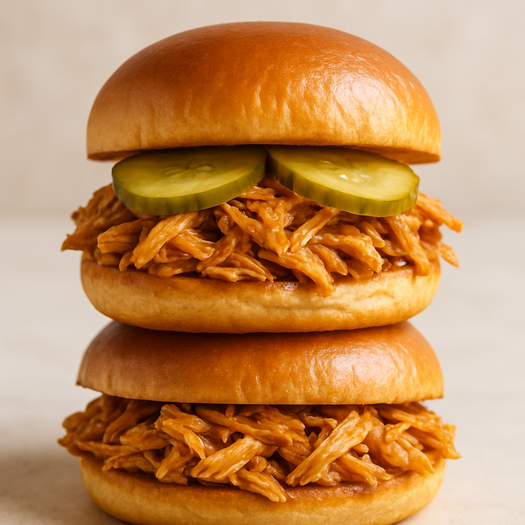 Slow Cooker Beer Chicken Sliders