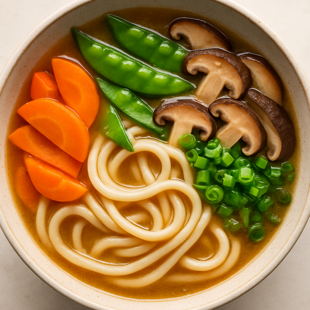 Udon Miso Noodle Soup