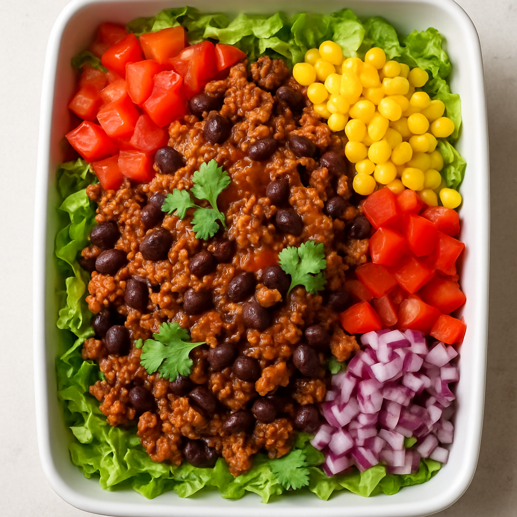 Ensalada de Tacos de Pavo