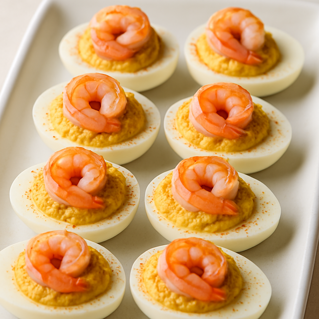 Cajun Style Deviled Eggs