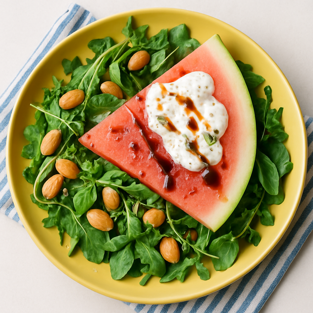 Ensalada de Sandía en Cuñas