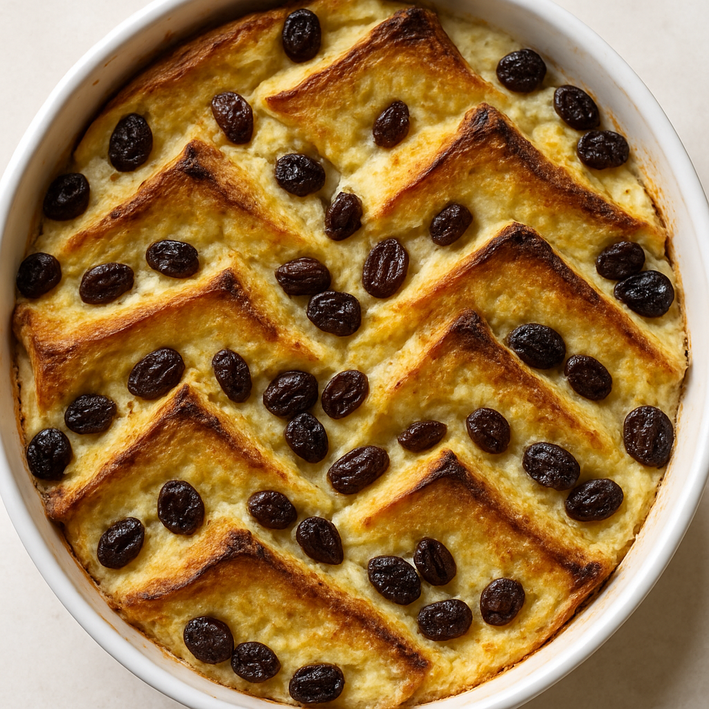 Budín de Pan y Mantequilla
