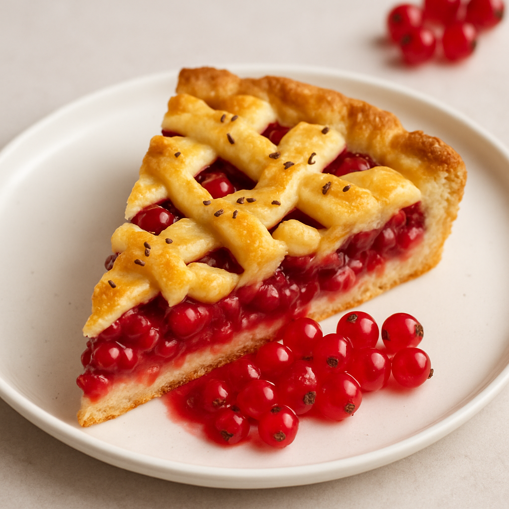Tarta de Grosella Roja